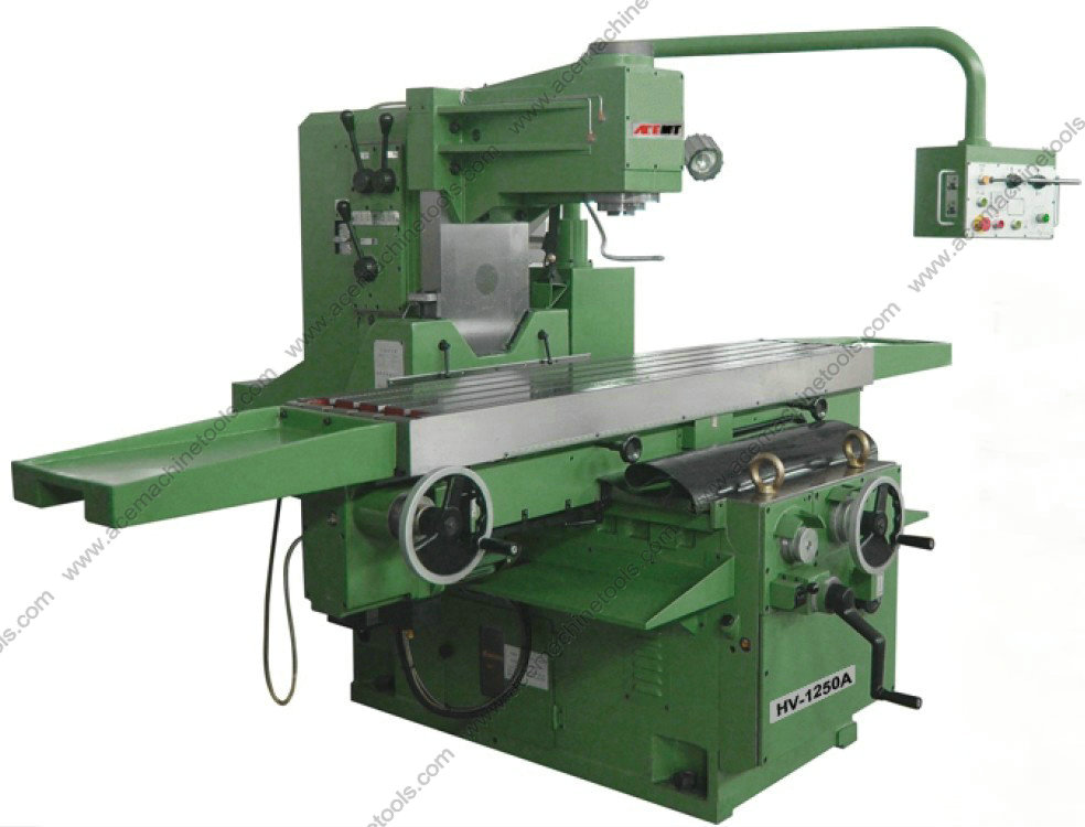 Semiautomatic Powerful Vertical Milling Machine